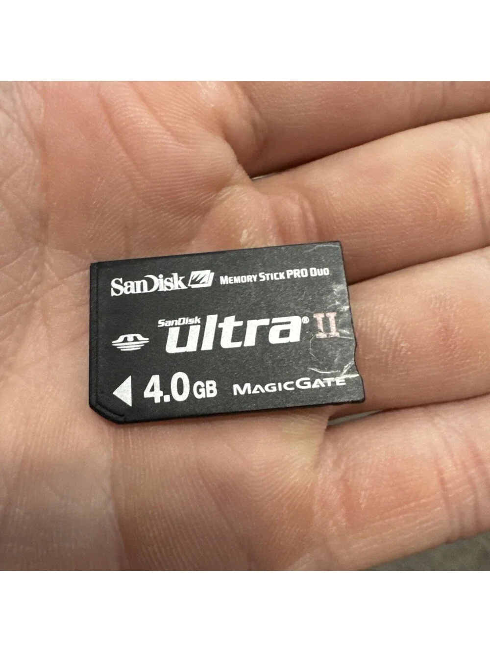 Sandisk Memory Stick Pro Duo for PSP And Cameras 4GB